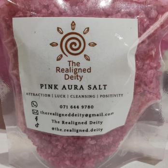 Pink Aura Salt – Luck and Attraction