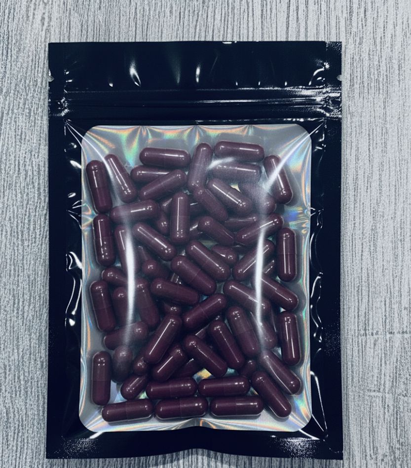 Ancient Herbal Essentials Hibiscus capsules rich in antioxidants and liver support