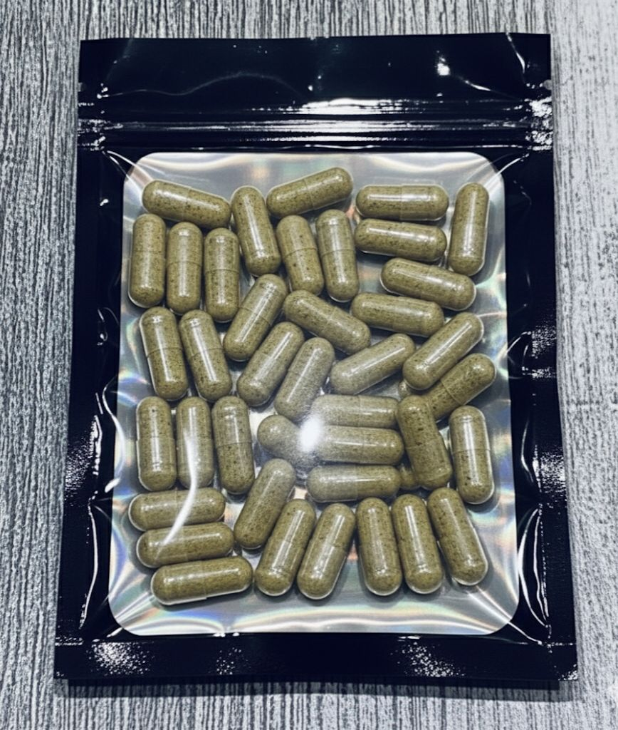 Ancient Herbal Essentials Gut Health detox capsules for cleansing the digestive system and reducing inflammation